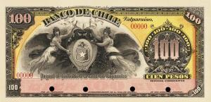 Gallery image for Chile pS147: 100 Pesos