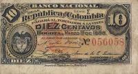Gallery image for Colombia p211a: 10 Centavos