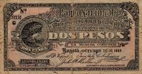 p252 from Colombia: 2 Pesos from 1899