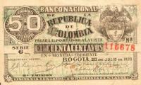Gallery image for Colombia p268: 50 Centavos