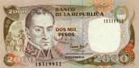 p439b from Colombia: 2000 Pesos from 1994