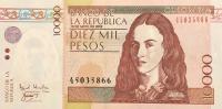 Gallery image for Colombia p453b: 10000 Pesos