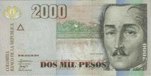 p457p from Colombia: 2000 Pesos from 2010