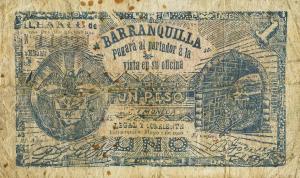 pS247 from Colombia: 1 Peso from 1900