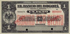 pS297s from Colombia: 1 Peso from 1919