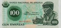 p111a from Angola: 100 Kwanzas from 1976