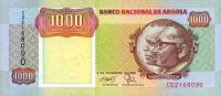 p129b from Angola: 1000 Kwanzas from 1991