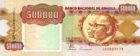 p134 from Angola: 500000 Kwanzas from 1991