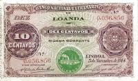 p39a from Angola: 10 Centavos from 1914