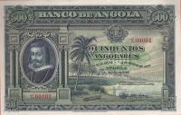 p76a from Angola: 500 Angolares from 1927