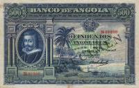 p76s from Angola: 500 Angolares from 1927