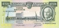 p92a from Angola: 20 Escudos from 1962