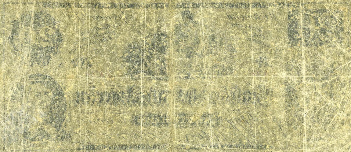 Back of Confederate States of America p48: 20 Dollars from 1862