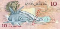 Gallery image for Cook Islands p4s: 10 Dollars