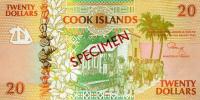 Gallery image for Cook Islands p9s: 20 Dollars