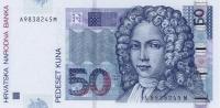 Gallery image for Croatia p40a: 50 Kuna from 2002