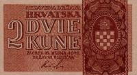 p8a from Croatia: 2 Kuna from 1942