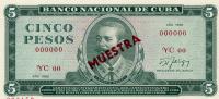 Gallery image for Cuba p103s: 5 Pesos