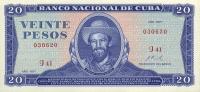 Gallery image for Cuba p105a: 20 Pesos