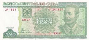 p116h from Cuba: 5 Pesos from 2005