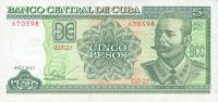 p116o from Cuba: 5 Pesos from 2015