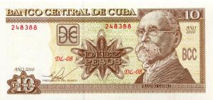 p117l from Cuba: 10 Pesos from 2010