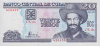 p118d from Cuba: 20 Pesos from 2002