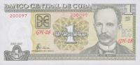 Gallery image for Cuba p128b: 1 Peso