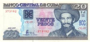 p122e from Cuba: 20 Pesos from 2008