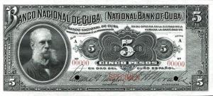 Gallery image for Cuba p67s: 5 Pesos