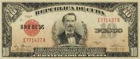Gallery image for Cuba p71g: 10 Pesos