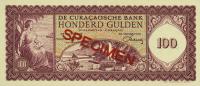 Gallery image for Curacao p55s: 100 Gulden