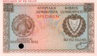 p37ct from Cyprus: 250 Mils from 1961