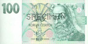 Gallery image for Czech Republic p12s: 100 Korun