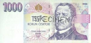 p15s from Czech Republic: 1000 Korun from 1996