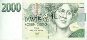 p16s from Czech Republic: 2000 Korun from 1996