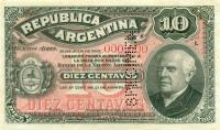 p228s from Argentina: 10 Centavos from 1895