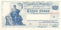 Gallery image for Argentina p252a: 5 Pesos from 1935