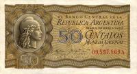 p259a from Argentina: 50 Centavos from 1950