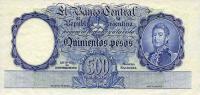 Gallery image for Argentina p268A: 500 Pesos