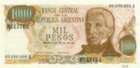 p299s from Argentina: 1000 Pesos from 1973