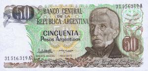 Gallery image for Argentina p314a: 50 Peso Argentino from 1983
