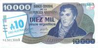p322d from Argentina: 10 Australes from 1985