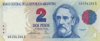 p340b from Argentina: 2 Pesos from 1992