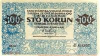 p11a from Czechoslovakia: 100 Korun from 1919