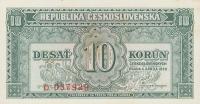 p69s from Czechoslovakia: 10 Korun from 1950