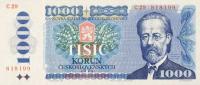 p98a from Czechoslovakia: 1000 Korun from 1985