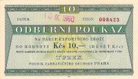 pFX28 from Czechoslovakia: 10 Korun from 1961