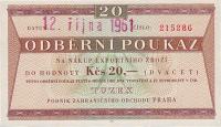 Gallery image for Czechoslovakia pFX29: 20 Korun