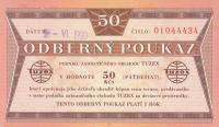 pFX68 from Czechoslovakia: 50 Korun from 1989